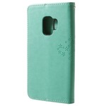 Samsung Galaxy S9 S9 Strap Case para Árvores e Corujas