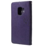 Samsung Galaxy S9 S9 Strap Case para Árvores e Corujas