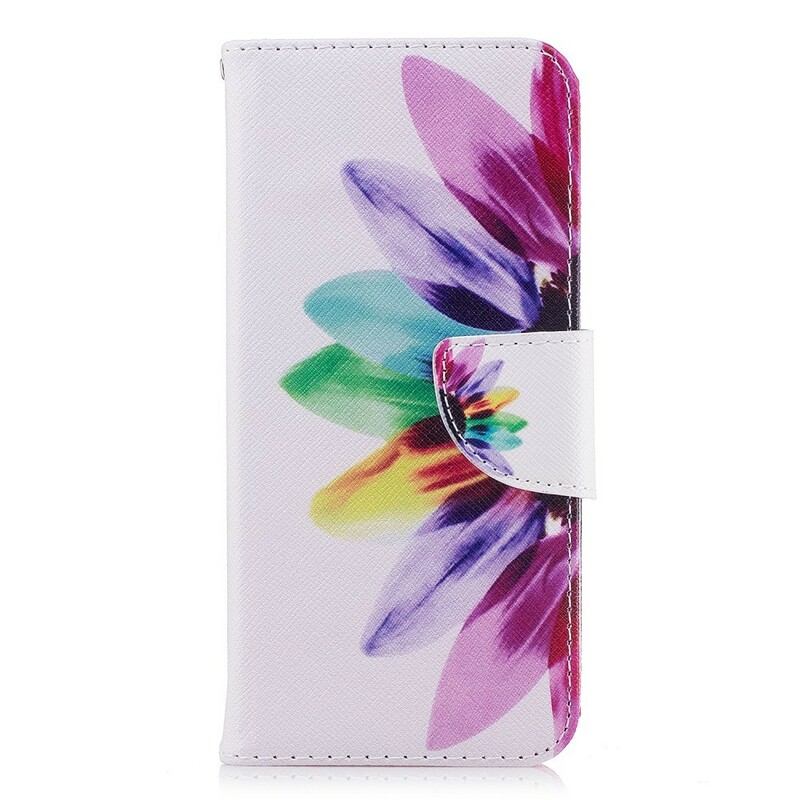 Capa de flor de aguarela Samsung Galaxy S9
