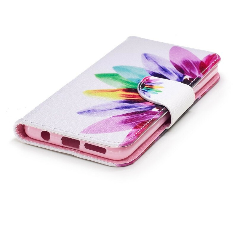 Capa de flor de aguarela Samsung Galaxy S9