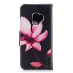 Samsung Galaxy S9 Case Pink Flower