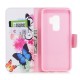 Samsung Galaxy S9 Plus Case Butterflies e Flores Pintadas