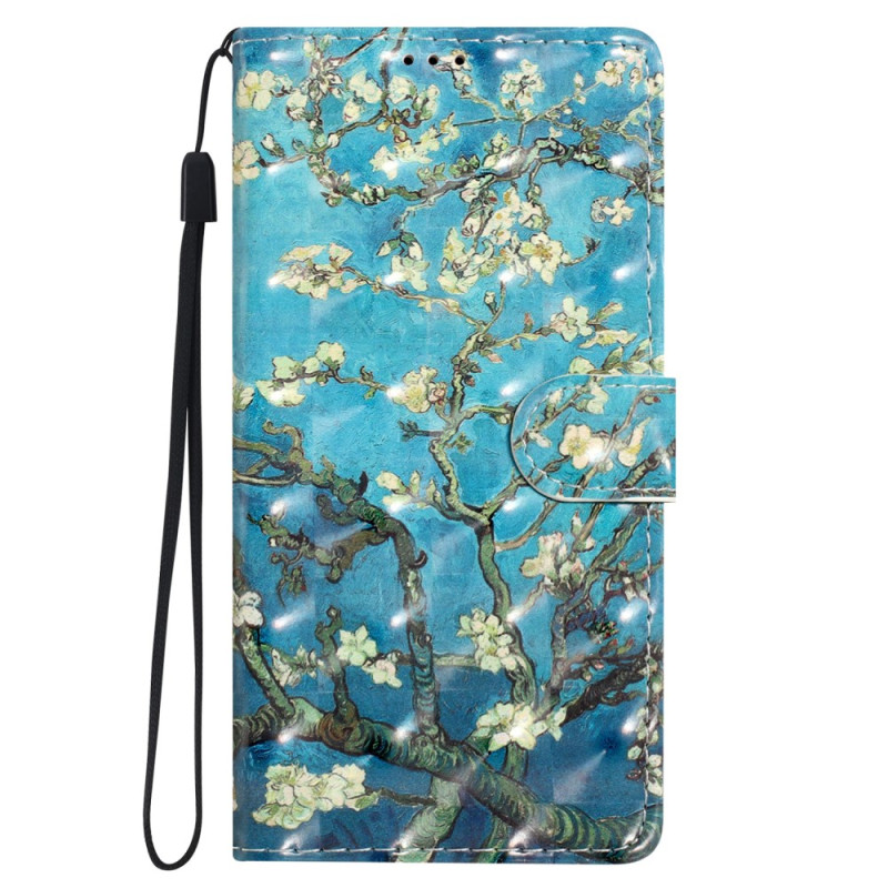 Capa para Sony Xperia 5 V Sparkling Branches with Strap