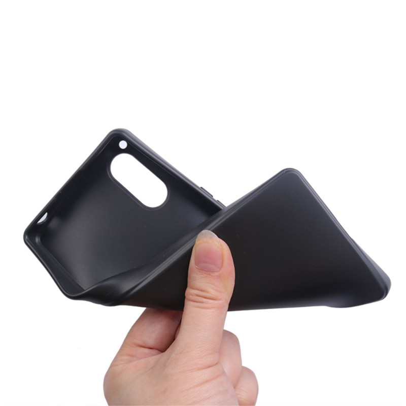 Capa de silicone flexível mate para Sony Xperia 5 V
