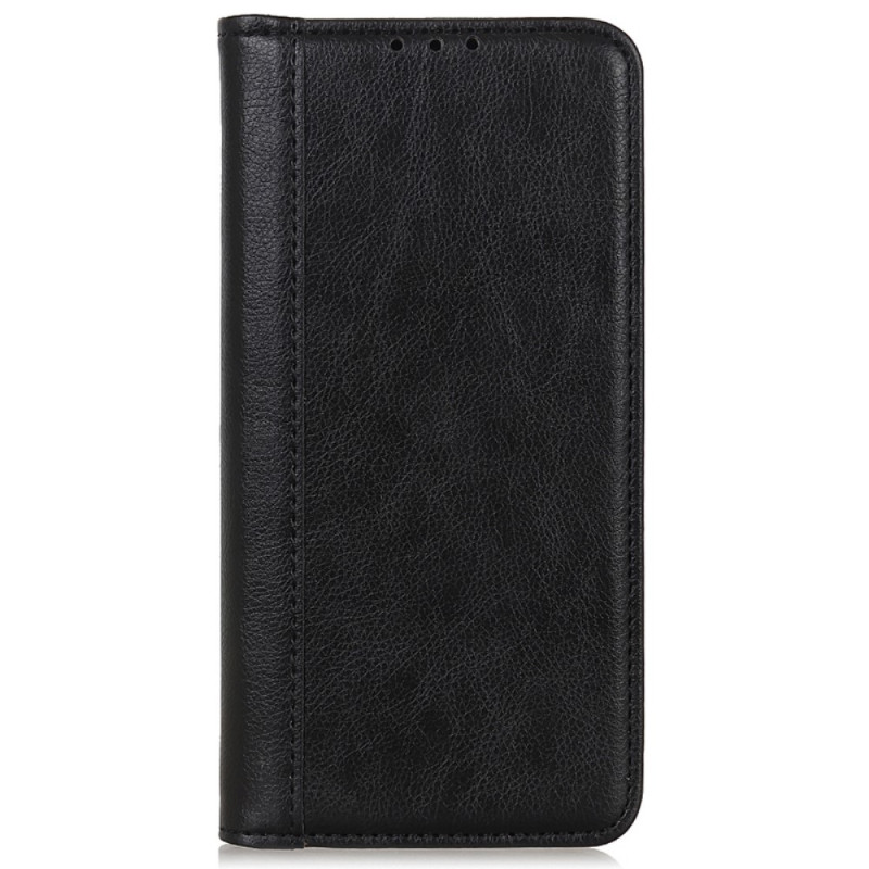 Capa Flip Cover Sony Xperia 5 V em pele dividida