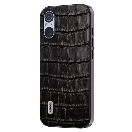 Capa de pele de crocodilo...