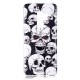 Capa Fluorescente Samsung Galaxy S9 Caution Skulls