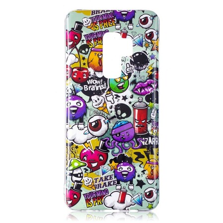 Samsung Galaxy S9 Case Fluorescent Madness