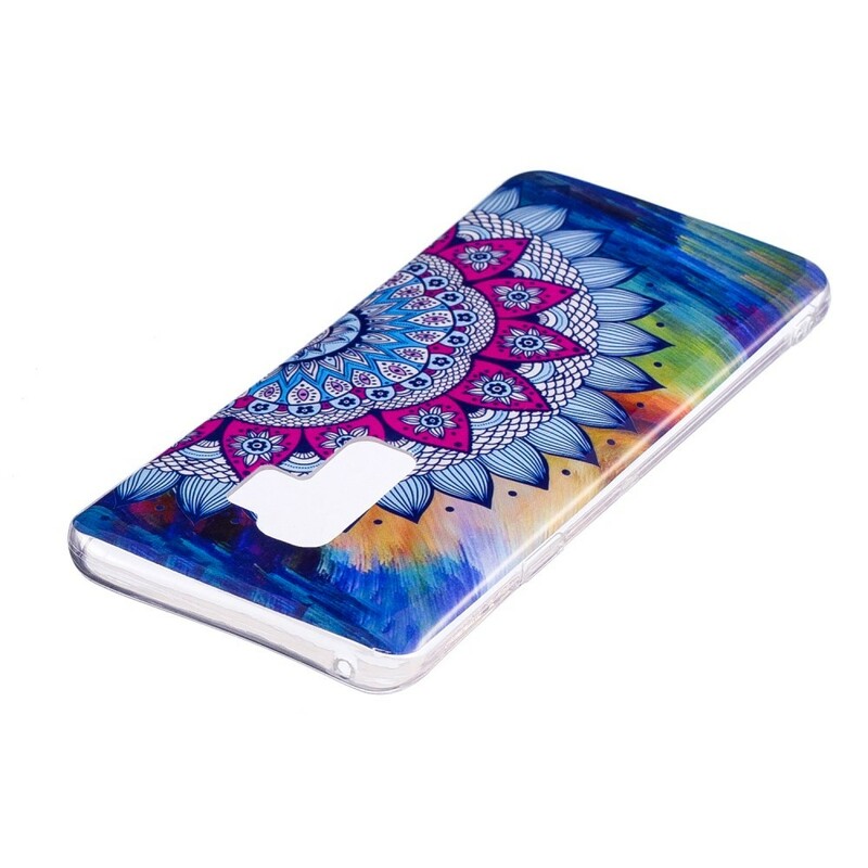Samsung Galaxy S8 Case Mandala Colorido Fluorescente
