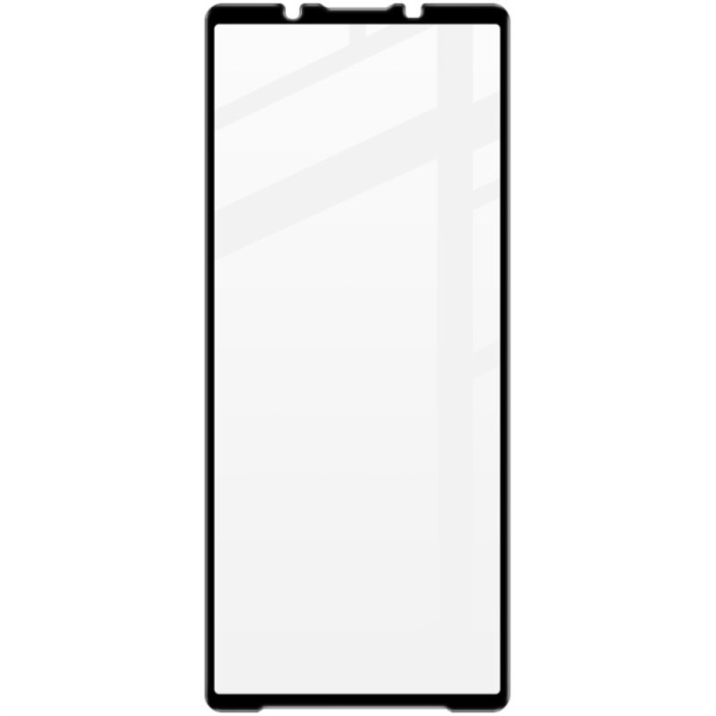 Protetor de ecrã de contorno preto para Sony Xperia 5 V