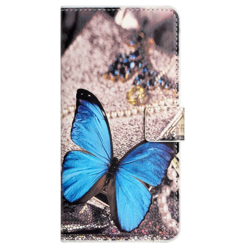 Capa Butterfly Blue para Samsung Galaxy S23 FE