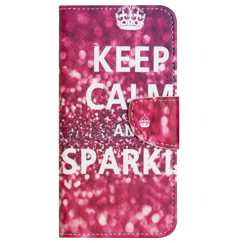 Capa para Samsung Galaxy S23 FE Keep Calm and Sparkle