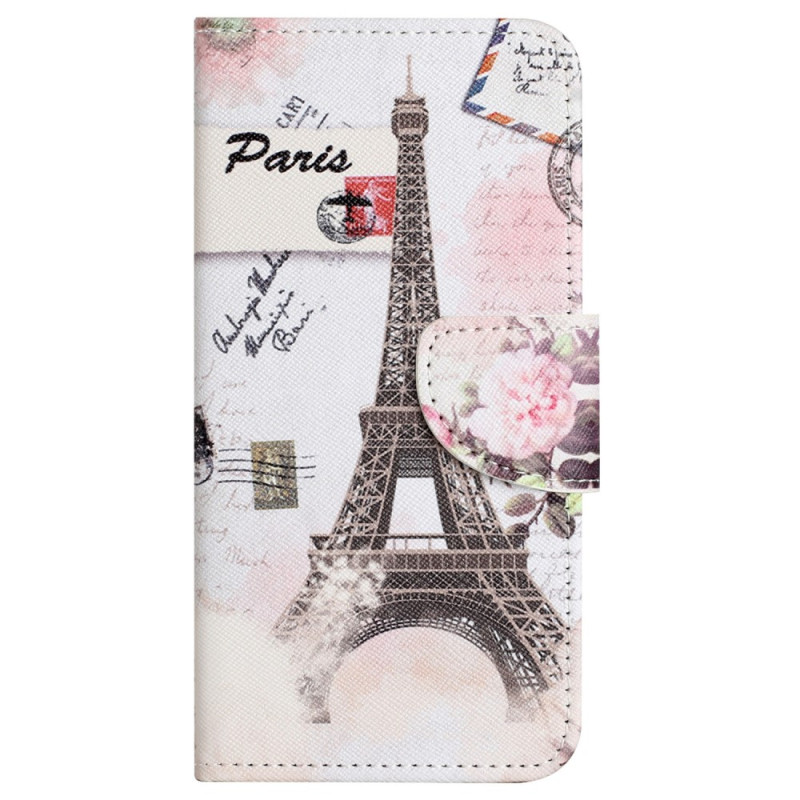 Capa Vintage para Samsung Galaxy S23 FE Torre Eiffel