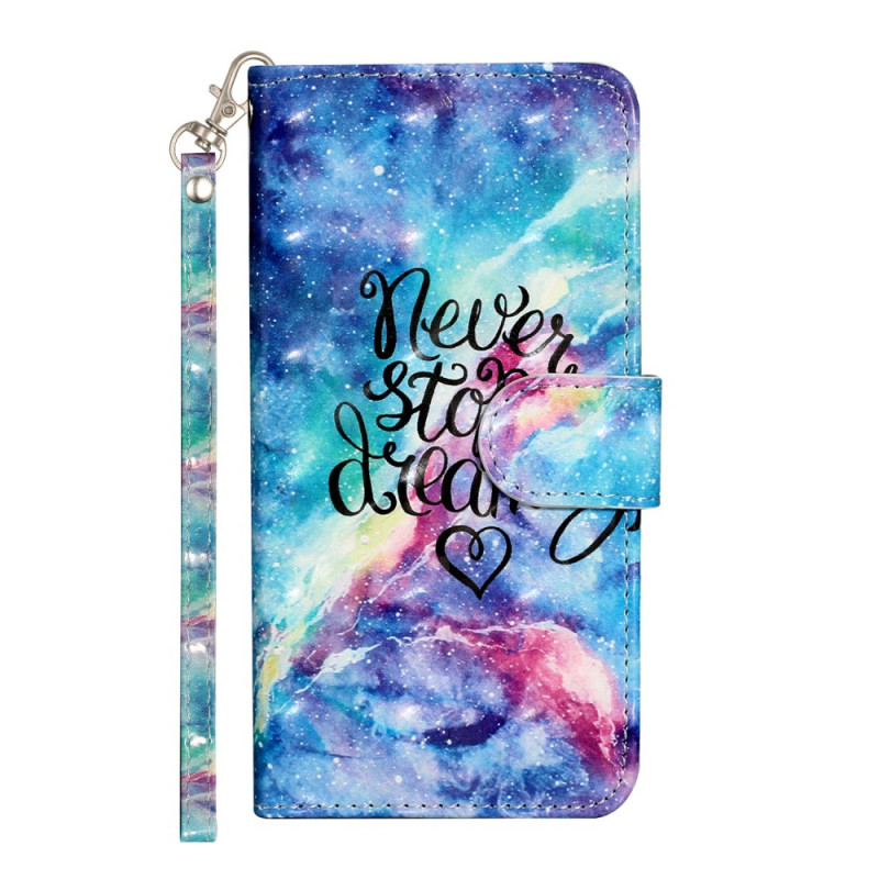 Capa para Samsung Galaxy S23 FE Never Stop com correia