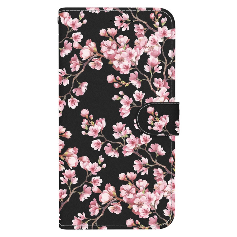 Capa com banda floral para Samsung Galaxy S23 FE