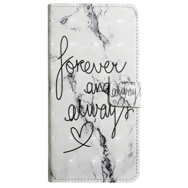 Capa de mármore para Samsung Galaxy S23 FE Forever & Alway