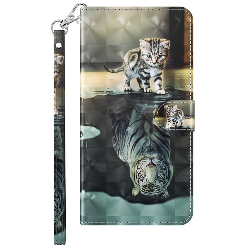 Capa com fita para Samsung Galaxy S23 FE Dream Kitten