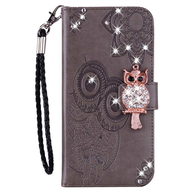 Capa para Samsung Galaxy S23 FE Coruja Mandala e Charm