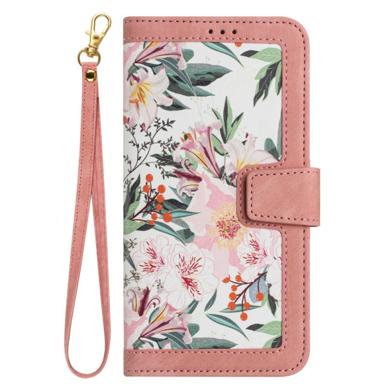 Capa para Samsung Galaxy S23 FE Flower Strap