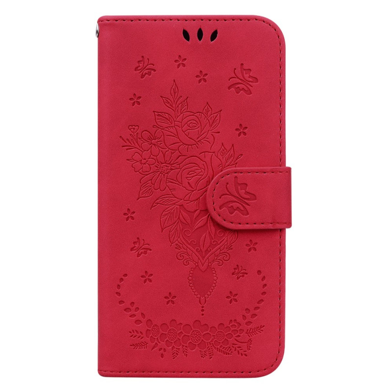 Capa com cordão cor-de-rosa para Samsung Galaxy S23 FE