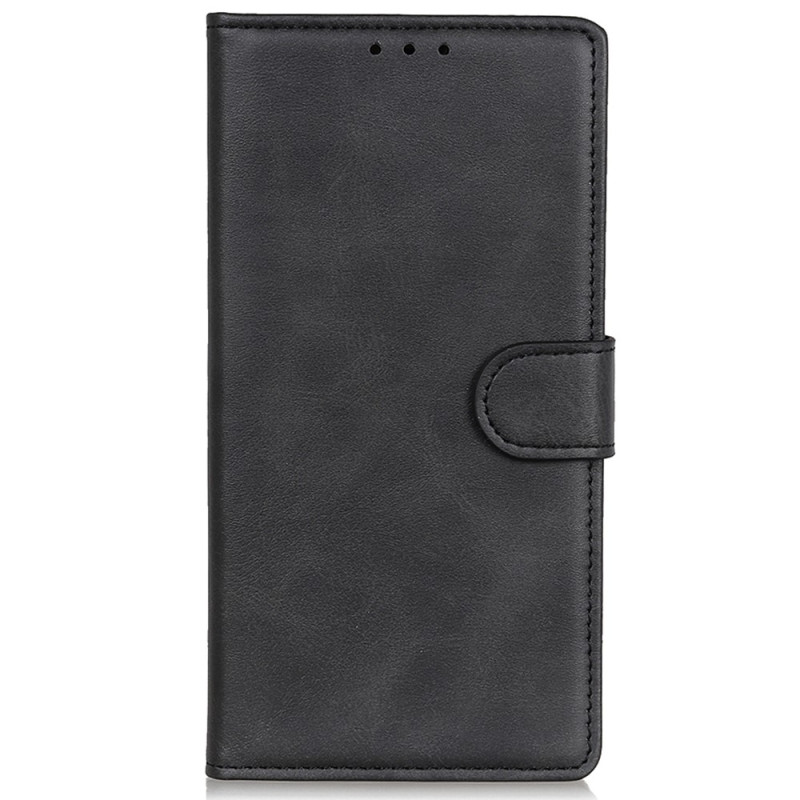 Capa de couro falsa para Samsung Galaxy S23 FE