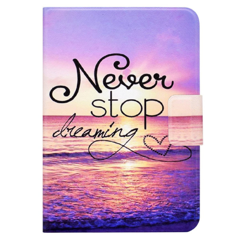 Capa para Kindle Paperwhite 5 (2021) Never Stop Dreaming