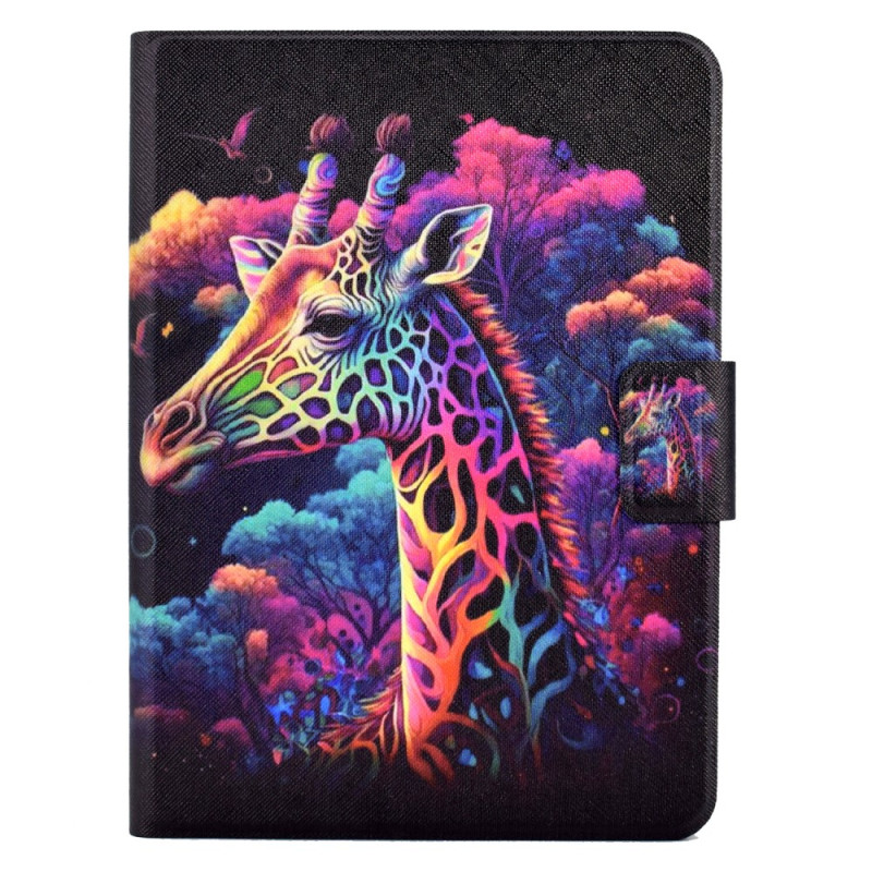 Capa para Kindle Paperwhite 5 (2021) Girafa colorida