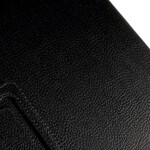Capa para iPad Leatherette Litchi de 12,9 polegadas