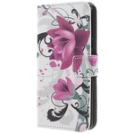 Samsung Galaxy S9 Case Butterflies e Flores