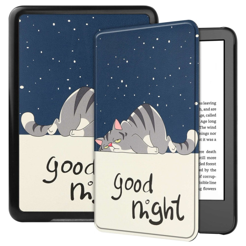 Capa para Kindle 11 (2022) Sleeper Cat