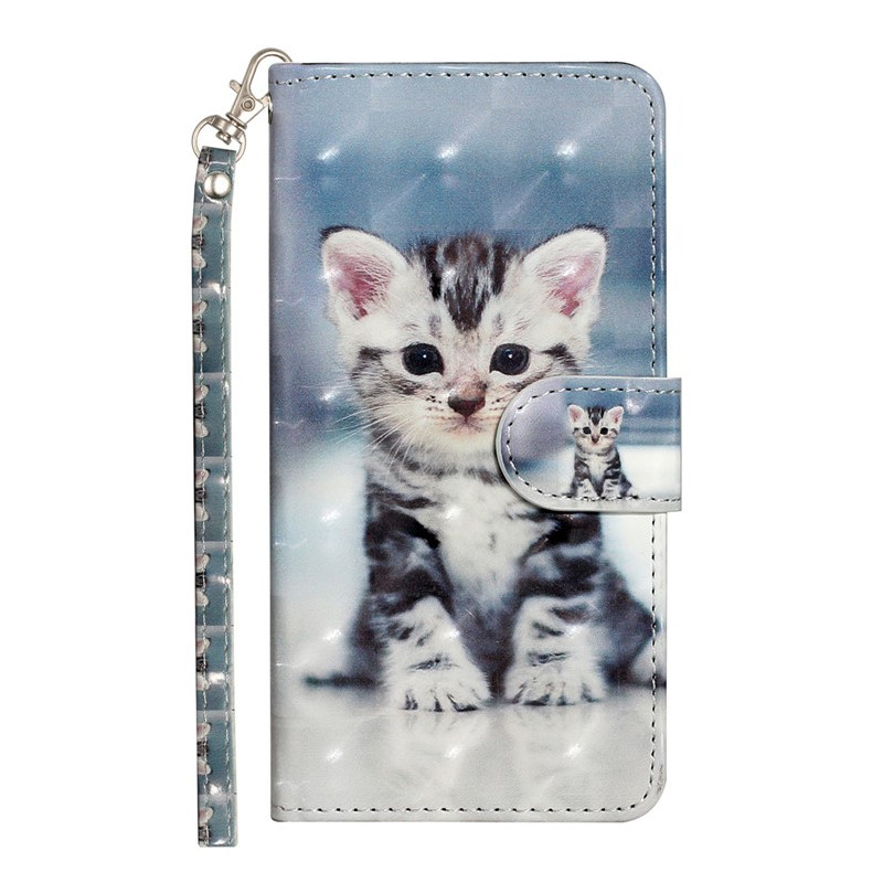 Capa para Moto G14 Kitten Strap