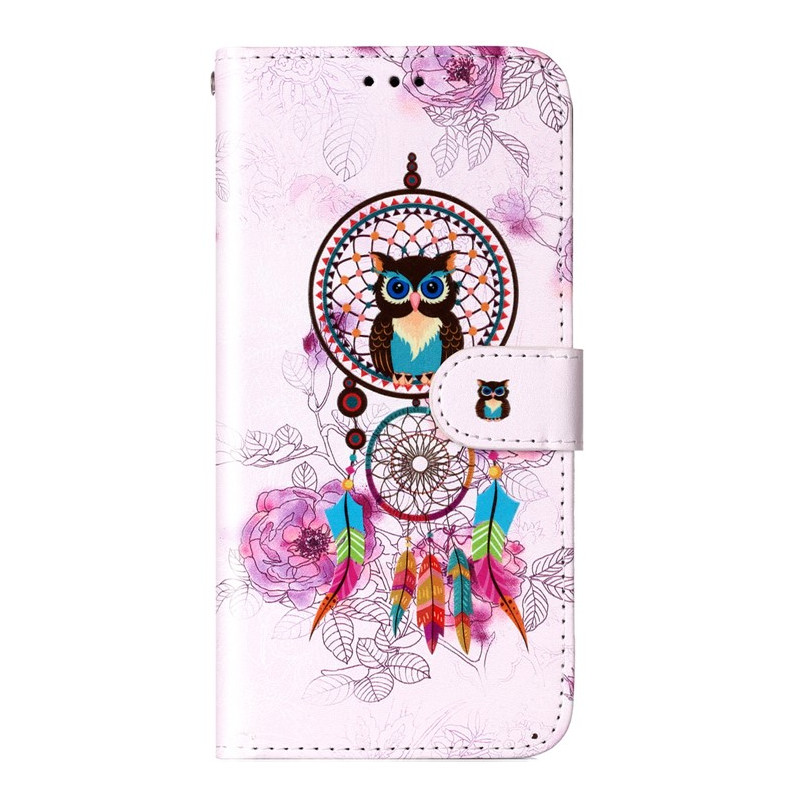 Capa para Moto G14 Strap Owl Dreamcatcher