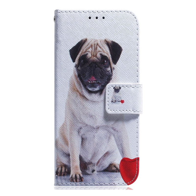 Capa para cão pug do Moto G14