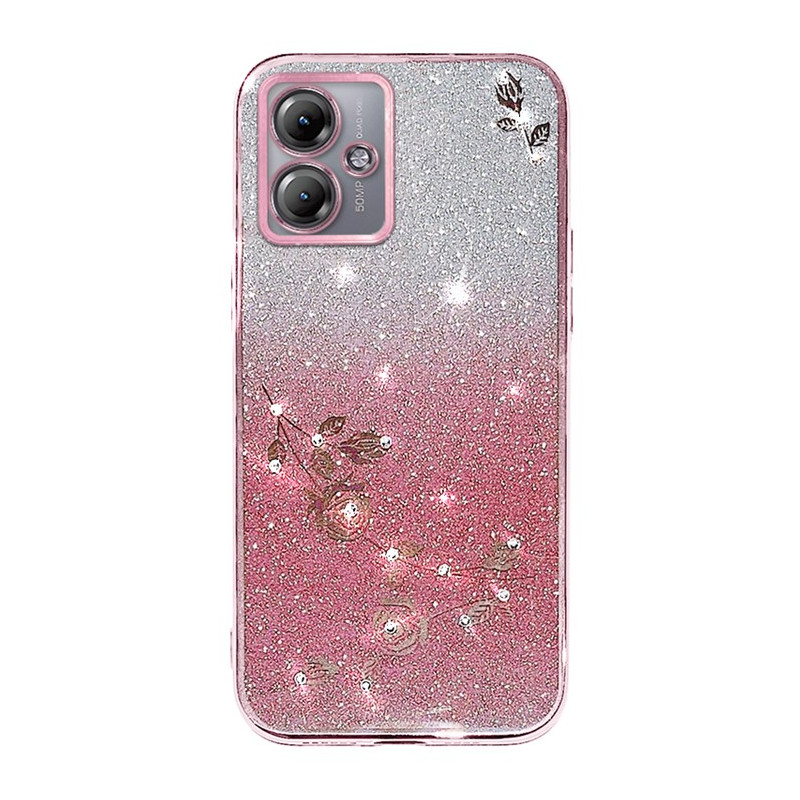 Capa para Moto G14 4G Strass e Glitter