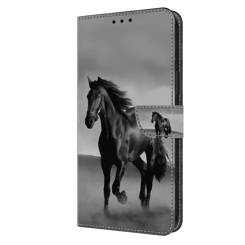 Capa para Samsung Galaxy S24 5G Horse Preta