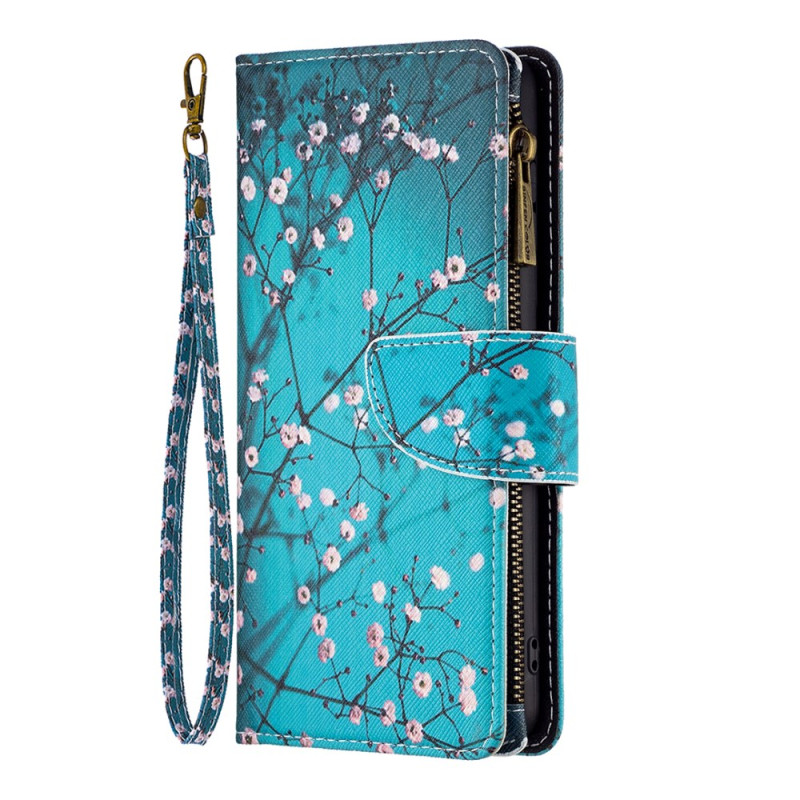 Capa Samsung Galaxy S24 5G Plum Blossom Estojo
 com correia