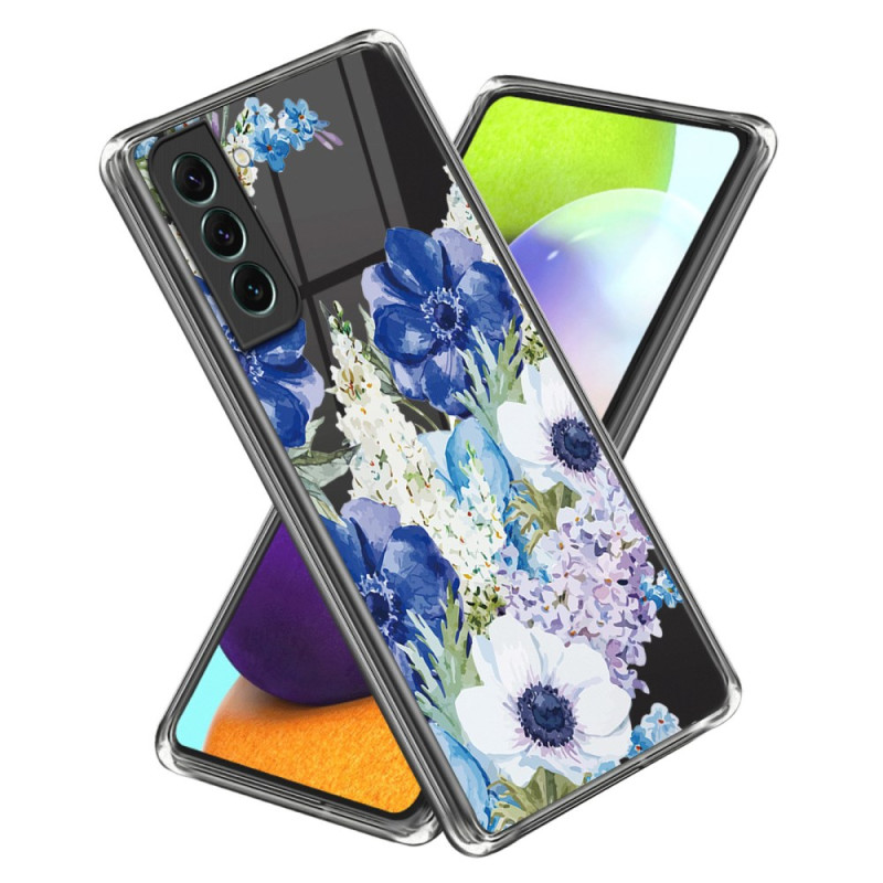Samsung Galaxy S24 5G Clear Flower Case