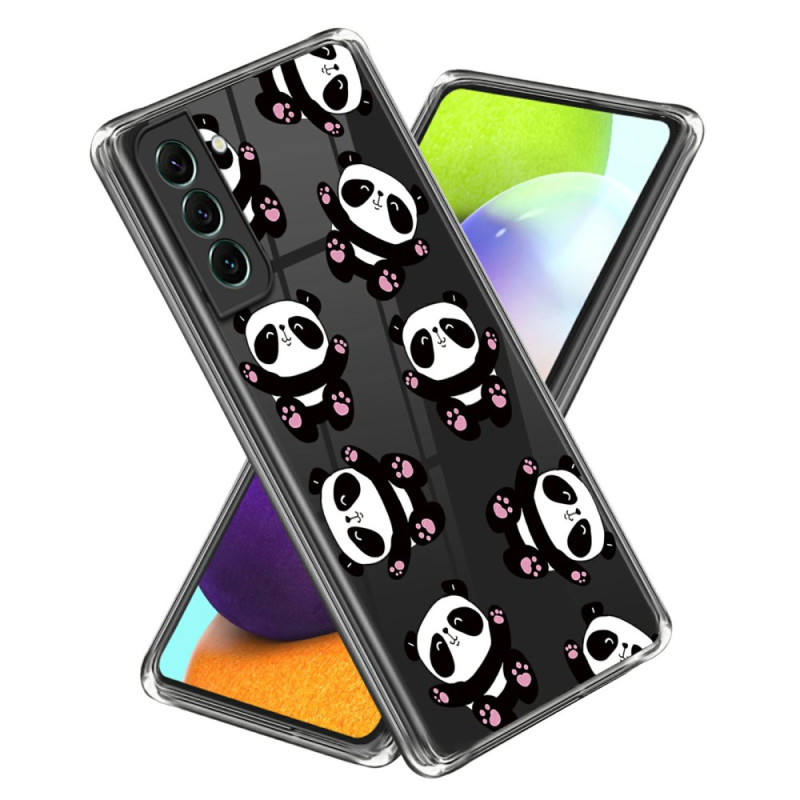 Capa Panda Transparente Samsung Galaxy S24 5G