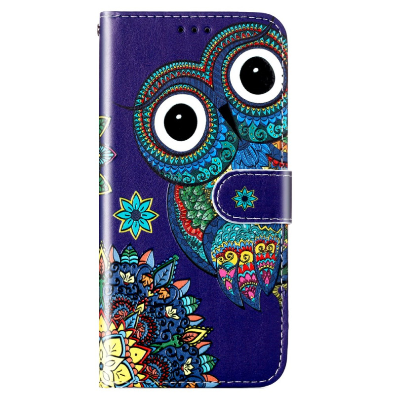 Capa para Moto G84 5G Azul Coruja