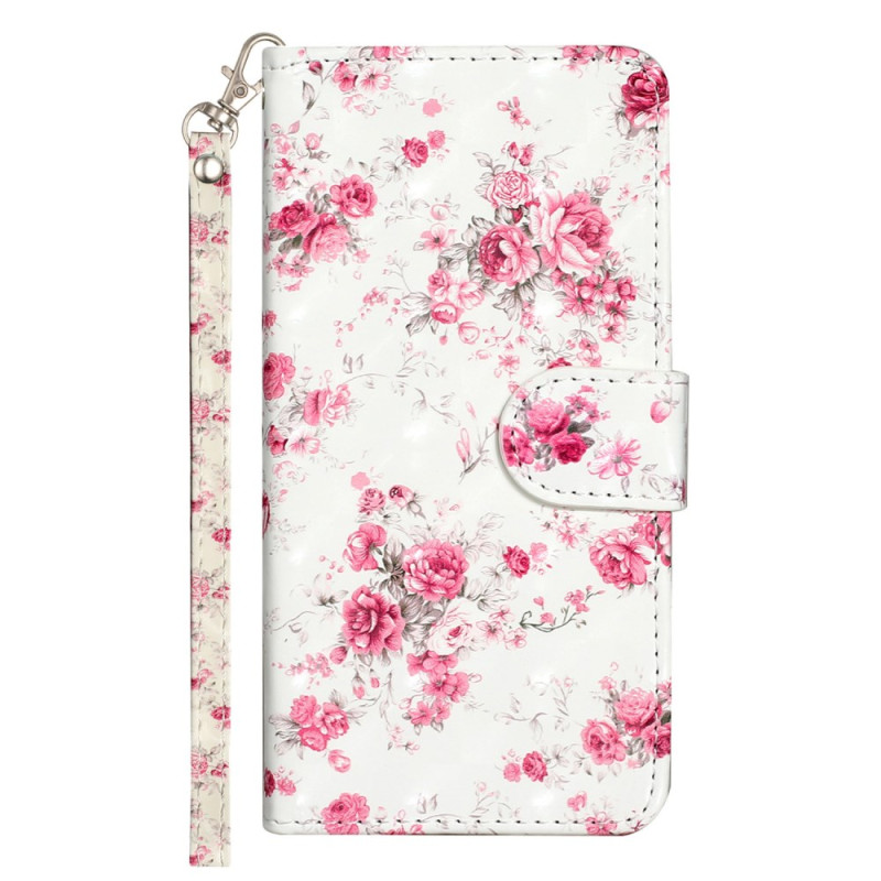 Capa com fita adesiva cor-de-rosa para Moto G84 5G