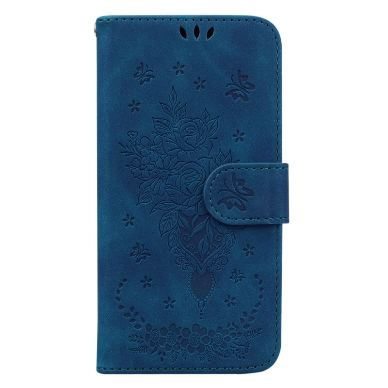 Moto G84 5G Capa Discreta Rosas com Alça