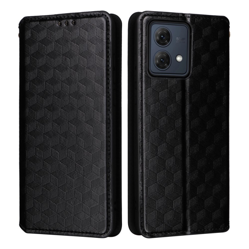 Capa Flip Cover Moto G84 5G 3D Losanges