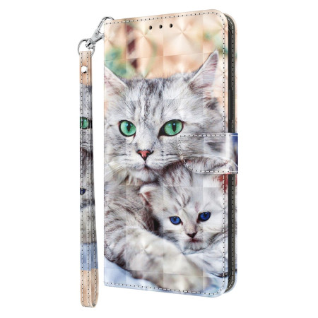 Capa Moto G54 5G Dois Gatos...