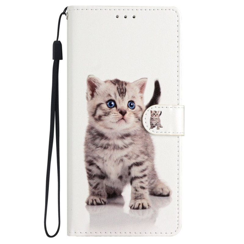 Capa para Moto G54 5G com alça de gatinho pequena