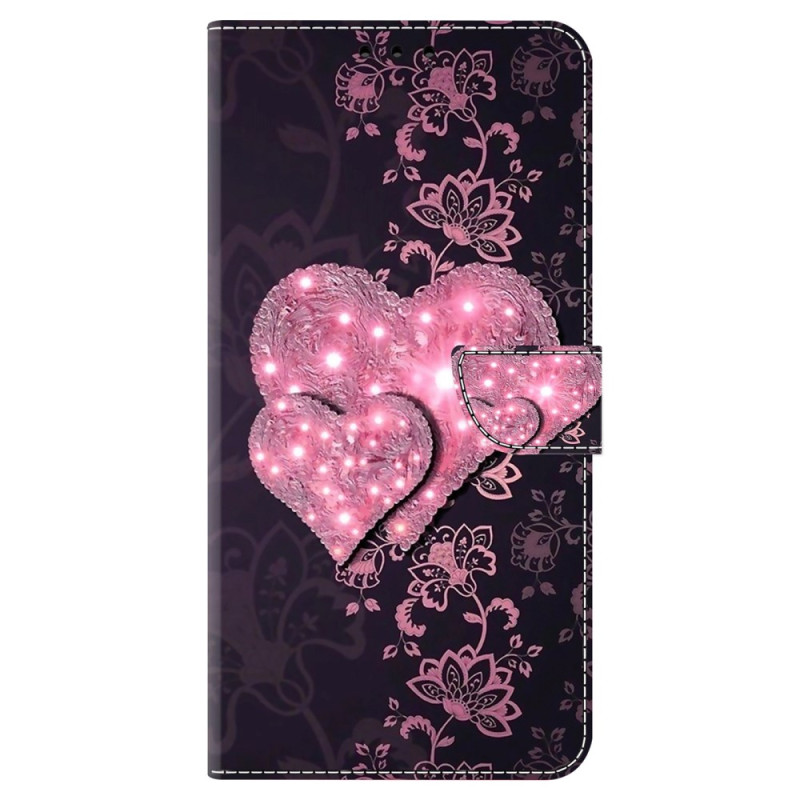 Capa Xiaomi Redmi 13C / Poco C65 Lace Hearts