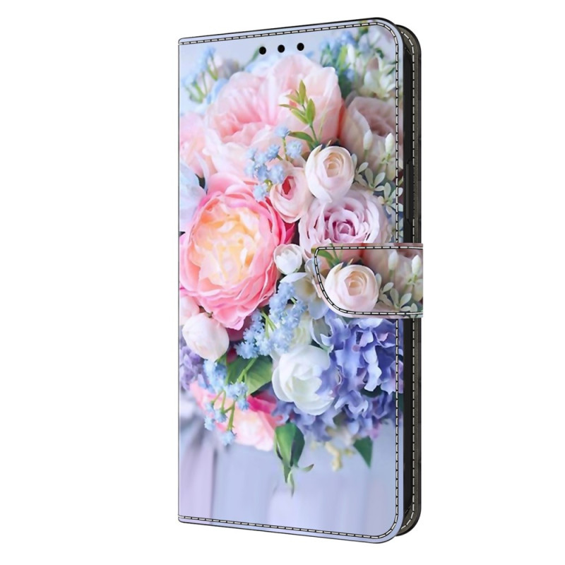 Capa Xiaomi Redmi 13C 4G/5G/Poco C65 Flores coloridas