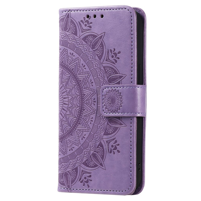 Housse Poco C65 Mandala Soleil à Lanière
