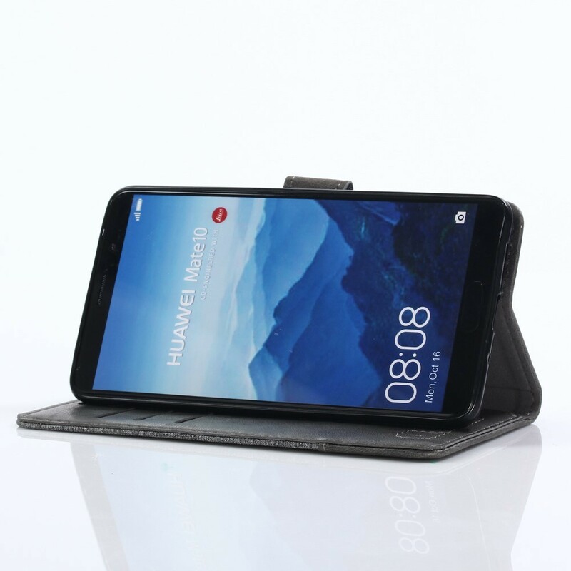 Huawei Mate 10 Pro Case Muxma Tecido e Efeito Couro Huawei Mate 10 Pro Case Muxma Tecido e Efeito Couro
