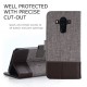 Huawei Mate 10 Pro Case Muxma Tecido e Efeito Couro Huawei Mate 10 Pro Case Muxma Tecido e Efeito Couro