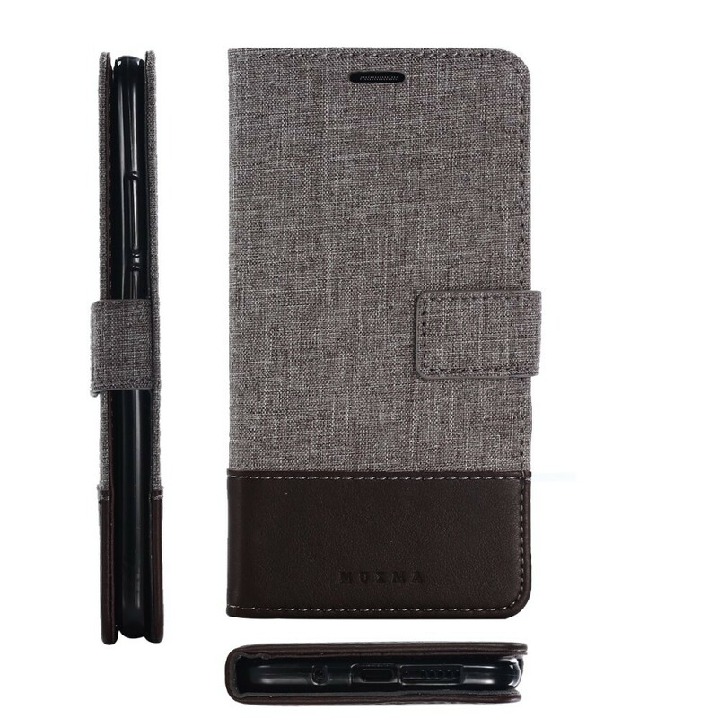 Huawei Mate 10 Pro Case Muxma Tecido e Efeito Couro Huawei Mate 10 Pro Case Muxma Tecido e Efeito Couro